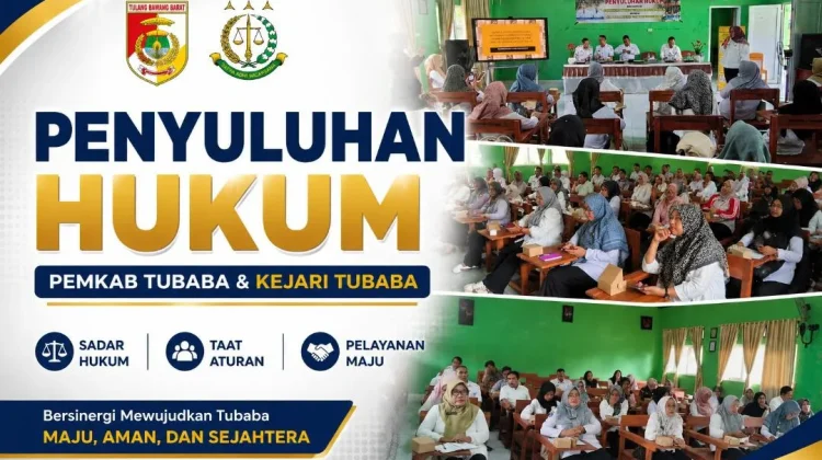 Pemkab Tubaba dan Kejari Gelar Penyuluhan Hukum Sekolah