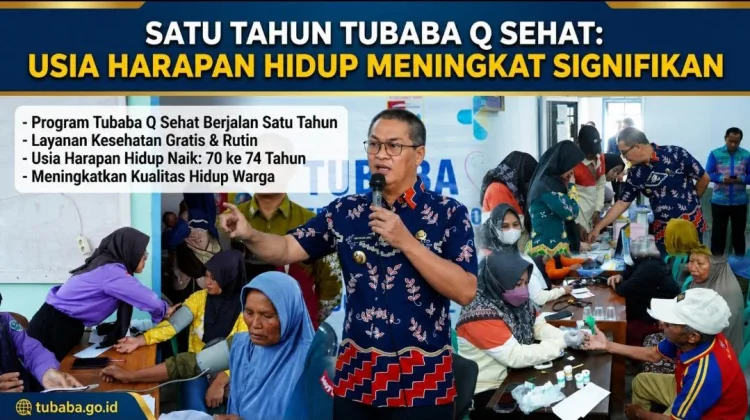 Tubaba Q Sehat Digelar Serentak di Sembilan Kecamatan
