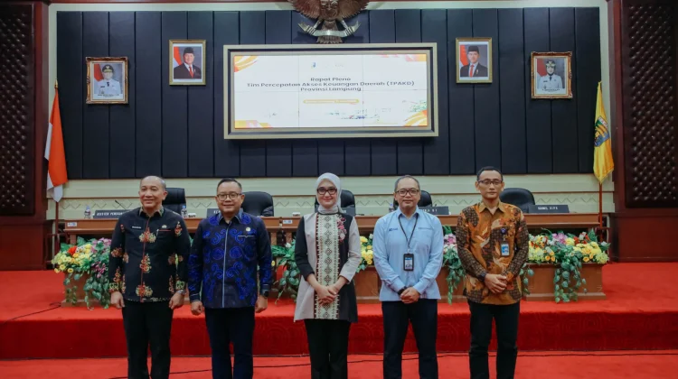 Pemprov Lampung Minta Program TPAKD Berdampak pada UMKM dan Kemiskinan