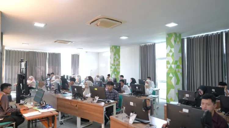 Ujian UM-PTKIN Lampung Diikuti Ribuan Calon Mahasiswa