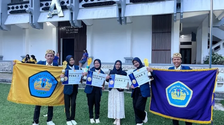Mahasiswa Unila Raih Gold Medal Nasional lewat Inovasi Pendidikan
