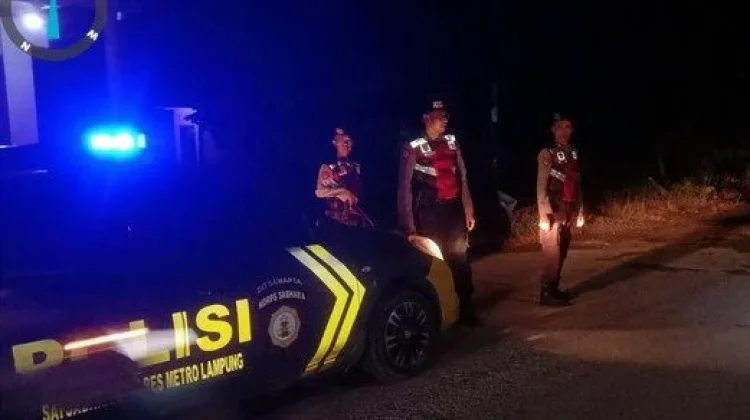 Jaga Situasi Kamtibmas, Jajaran Polres Metro Patroli Dini Hari