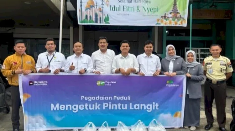 Pegadaian Sumbagsel Hadir untuk Masyarakat Dengan Program Mengetuk Pintu Langit