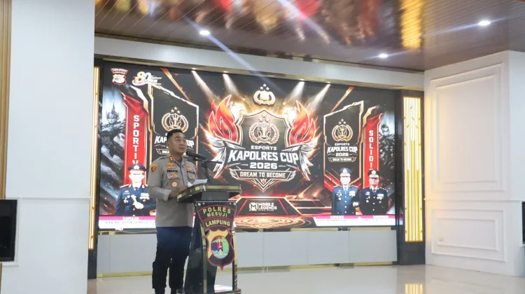 Kapolres Mesuji Buka Turnamen Mobile Legends Bhayangkara