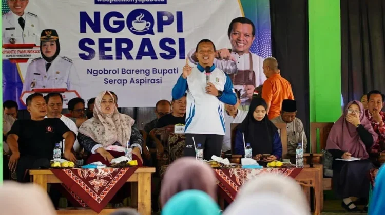 Ngopi Serasi Edisi Ke-25 Digelar di Tulungagung, Bupati Pringsewu Serap Aspirasi