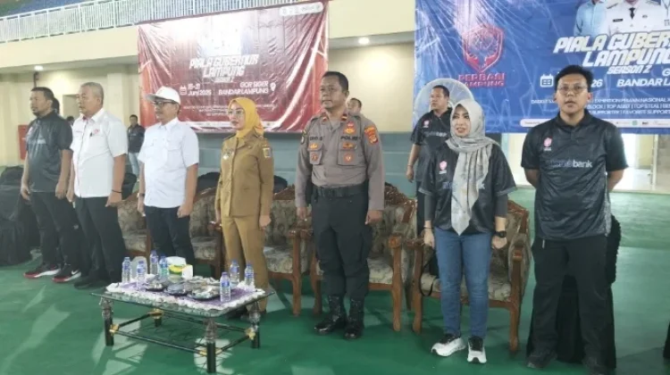 Perbasi Cup Piala Gubernur Lampung Resmi Dibuka