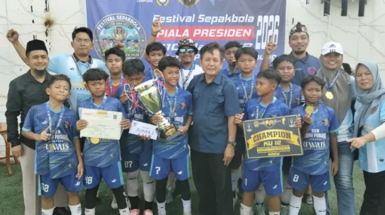 Endah Prakasa Juara U12, Wakili Lampung ke Nasional