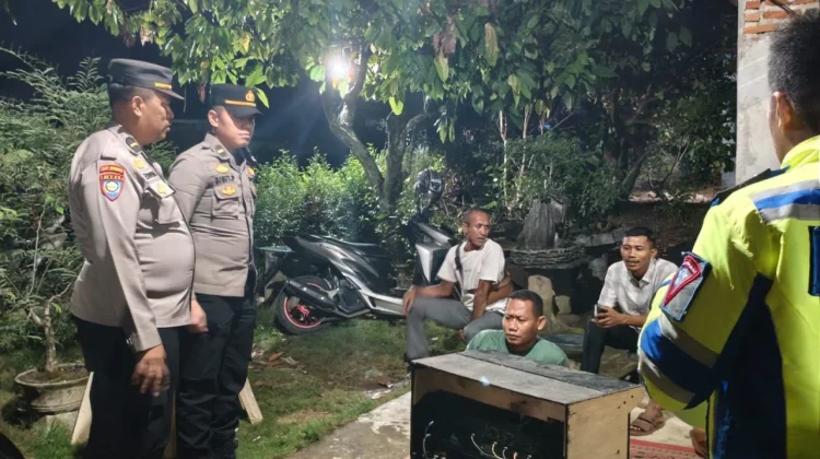 Respons Cepat 110, Polres Lampung Utara Hentikan Hiburan Musik yang Meresahkan