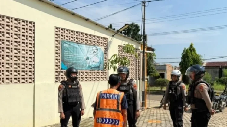 Sat Samapta Polres Lampung Utara Intensifkan Pengawasan di Titik QR Janji Jaga