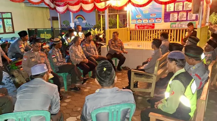 Polres Lampung Tengah Gelar Penilaian Lomba Sat Kamling Tingkat Polres