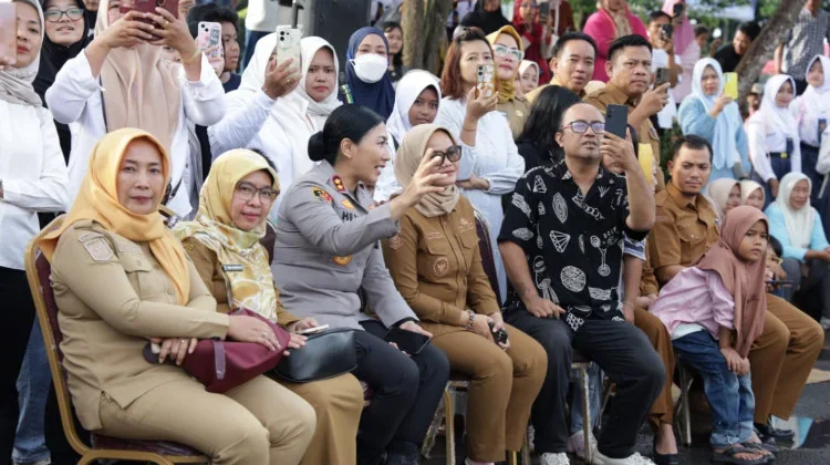 Ratusan Anak Tampilkan Kreativitas Seni di Lampung Art School Lampung Timur