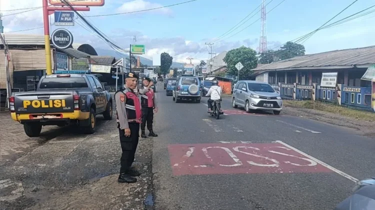 Polres Pesawaran Gelar Patroli Dialogis dan Edukasi Layanan 110