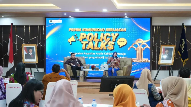 Kanwil Kemenkum Lampung Gelar Policy Talks, Perkuat Kapasitas Analis Kebijakan