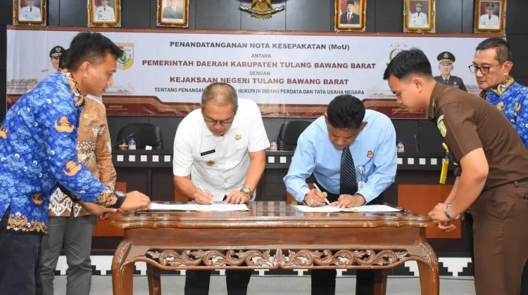 Pemkab Tubaba dan Kejari Perkuat Sinergi Penanganan Hukum