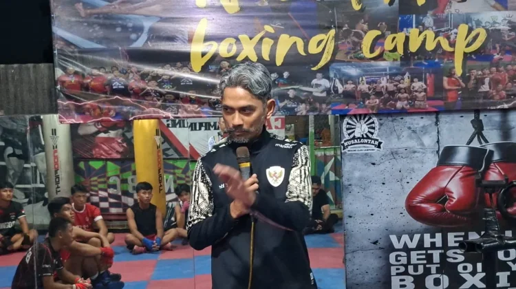 KONI Lampung Monitoring Pelatda Tinju PON Beladiri 2026