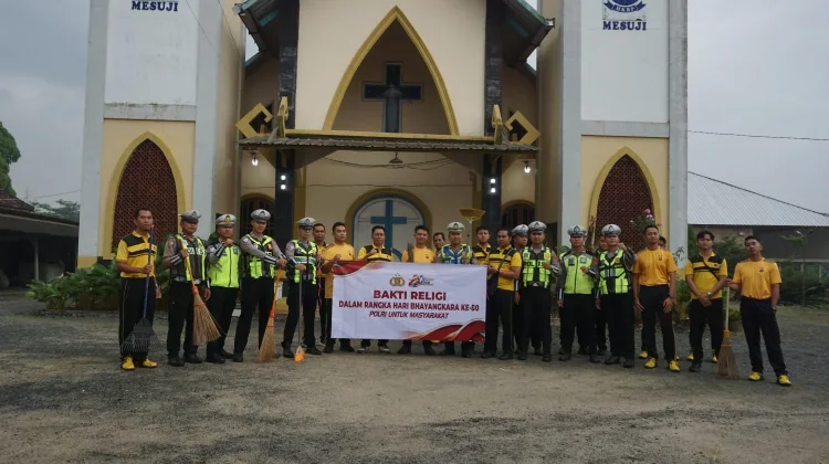 Bhakti Religi Perkuat Kerukunan Umat di Mesuji