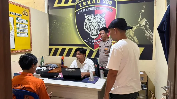 Takut Ditangkap, Pelaku Penusukan di Tempat Biliar Pringsewu Menyerahkan Diri