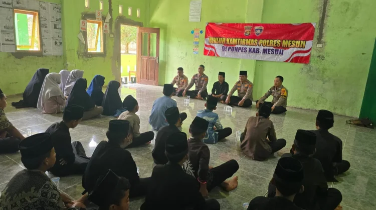 Polres Mesuji Gandeng Pesantren Tangkal Hoaks dan Konflik