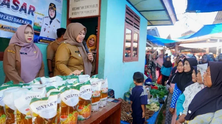 Tekan Inflasi, Pemkab Pringsewu Geber Penetrasi Pasar Serentak