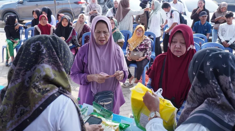 Operasi Pasar Murah Tubaba Sediakan Beras, Gula, dan Minyak Goreng Harga Terjangkau