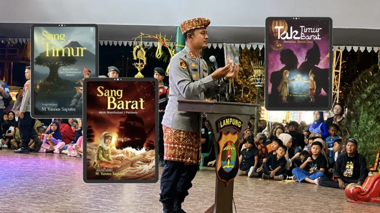 Kapolres Pringsewu Perkenalkan Trilogi Novel Karyanya yang Segera Difilmkan