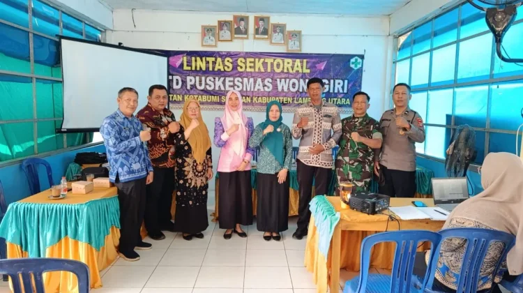 Polsek Kotabumi Kota Hadiri Mini Lokakarya Lintas Sektoral Trimester II