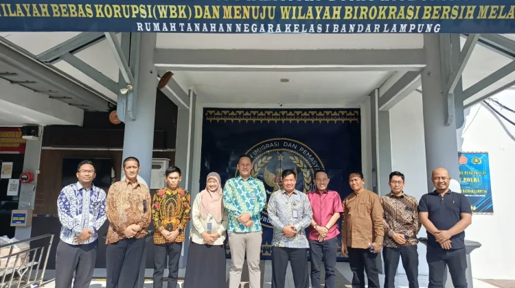 Bapas Tangerang Laksanakan Studi Tiru Pelayanan Publik di Rutan Bandar Lampung