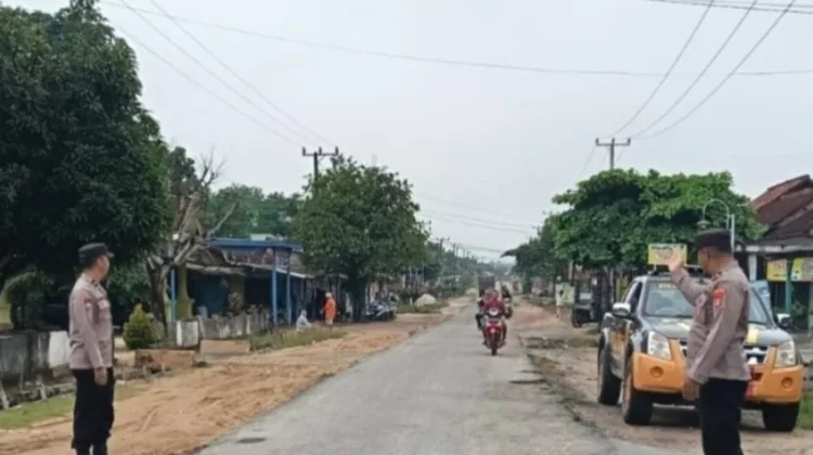 Polsek Gunung Agung Intensifkan Pengamanan Rawan Pagi