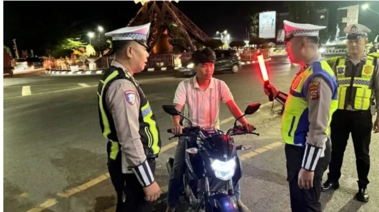Antisipasi Balap Liar, Satlantas Polres Lampung Utara Intensifkan Patroli