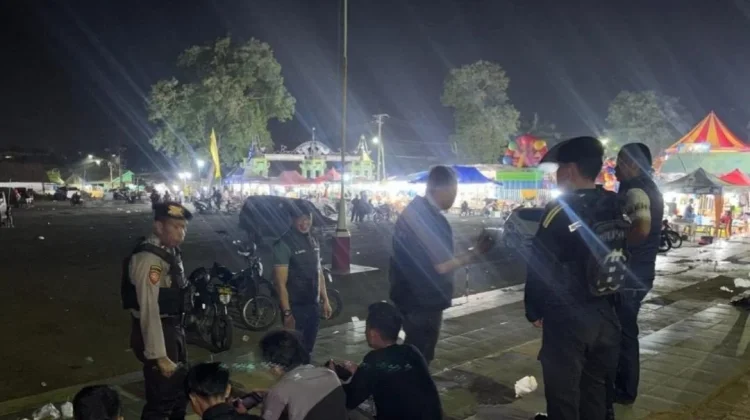Cegah Gangguan Kamtibmas, Polres Lampung Utara Intensifkan Patroli Malam