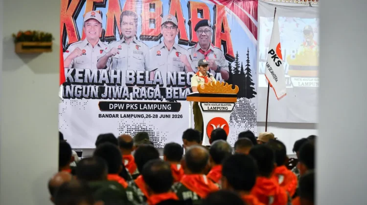 PKS Lampung Gelar Kemah Bela Negara, Perkuat Kapasitas dan Pengabdian Kader