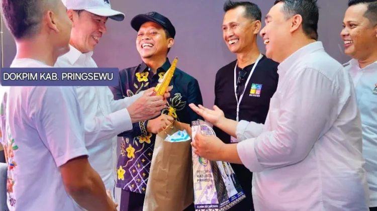 Bupati Pringsewu Promosikan Mocaf di Hadapan Jokowi