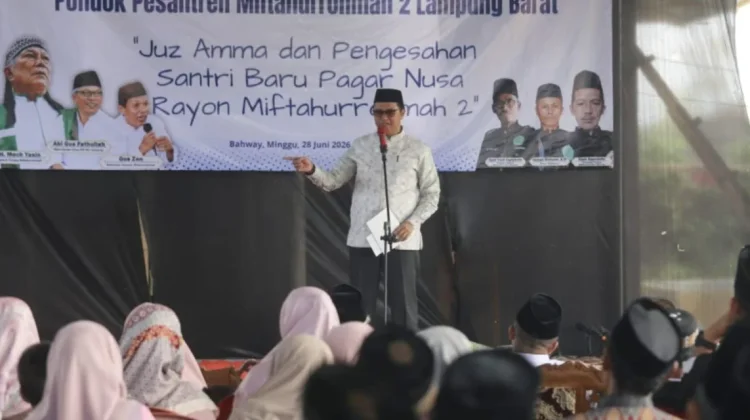 Resmikan Ponpes Miftahurrohmah II, Pemkab Lampung Barat Dorong Santri Berijazah