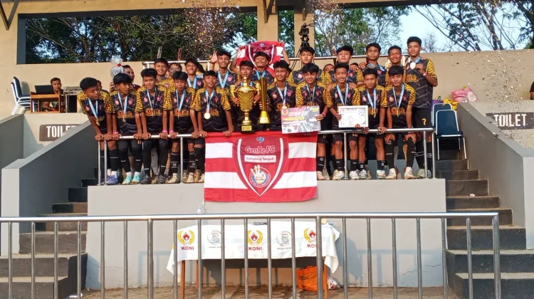 Genre FC Lampung Juara Kejurnas KONI U-16