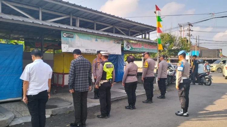 Ratusan Muslimah Padati Masjid Ad-Dua, Polsek Sukarame Pastikan Tabligh Akbar Aman