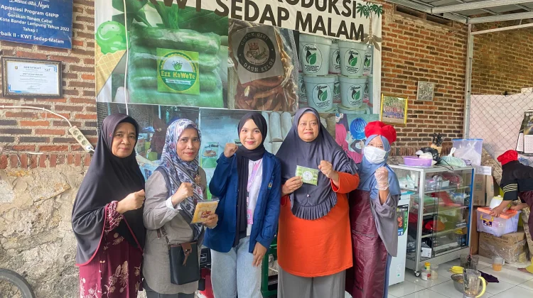 Kelompok Wanita Tani Bandarlampung Kembangkan Es Balon Daun Pakcoy