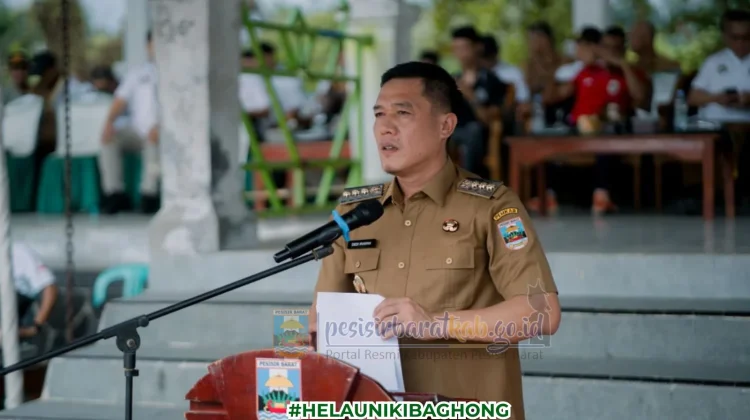 Turnamen Sepak Bola Bupati Cup II Kabupaten Pesisir Barat Tahun 2026 Resmi Dibuka