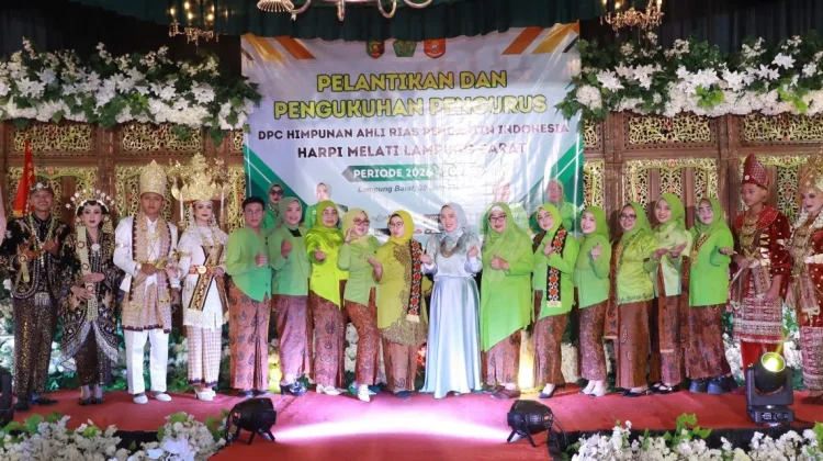 Pelantikan Pengurus HARPI Melati Lampung Barat Dorong Pelestarian Budaya