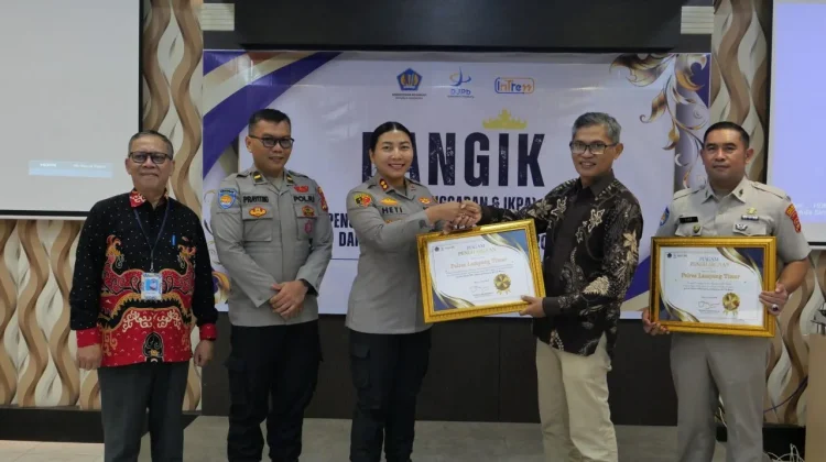 Polres Lampung Timur Borong Prestasi KPPN Metro Awards 2025
