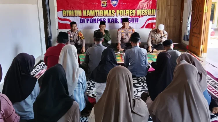 Polres Mesuji Edukasi Santri Cegah Pelanggaran Hukum