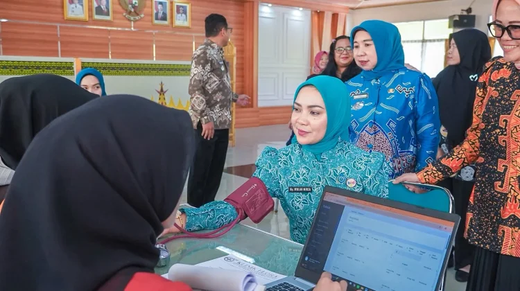 Ketua PKK Lampung Dukung Gerakan Sejuta Vaksin HPV