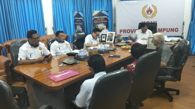 KONI Lampung Petakan Kesiapan Cabor Menuju PON