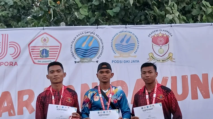 Tiga Medali Warnai Penampilan Pedayung Lampung di Jakarta Open