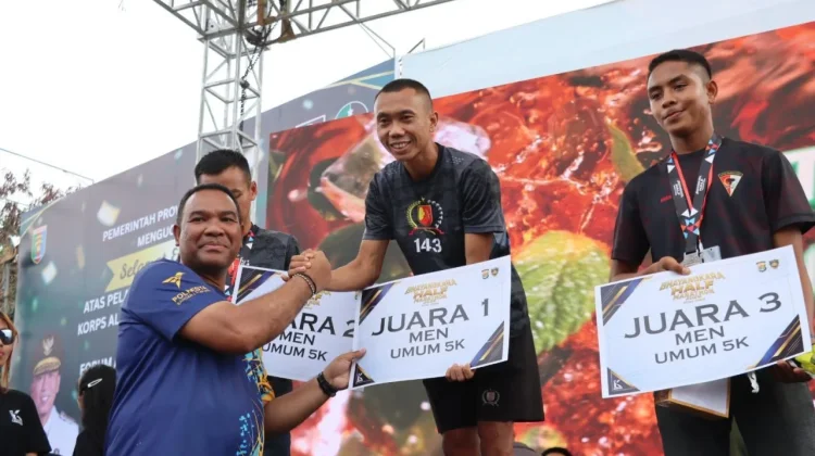 Bhayangkara Half Marathon 2026, Kapolresta Ajak Masyarakat Hidup Sehat