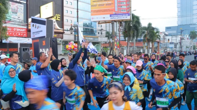 Puluhan Pelari Difabel Ramaikan Bhayangkara Half Marathon 2026
