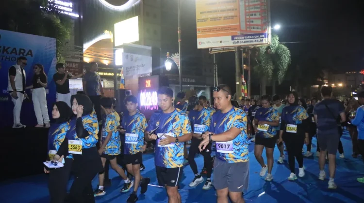 Kapolda Lampung Lepas Kategori 21K Bhayangkara Half Marathon 2026