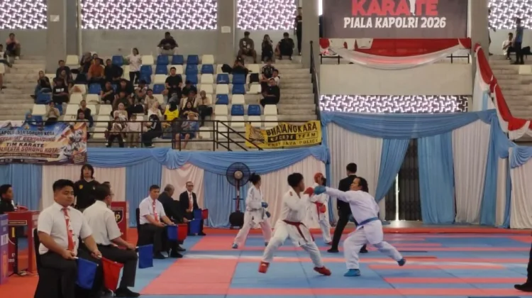 UKM Karate Unila Raih Dua Medali Perunggu di Piala Kapolri 2026