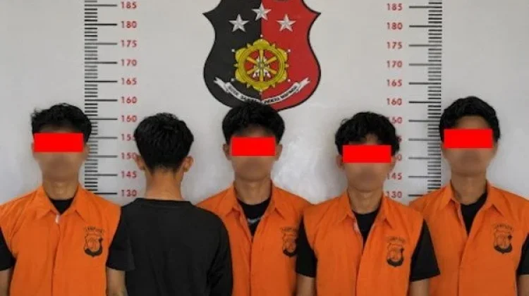 Polsek Candipuro Ungkap Sindikat Pencurian Motor, 5 Orang Diamankan