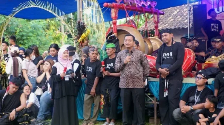 Bupati Pringsewu Buka Gebyar Suro Pentas Seni Budaya Jaranan DOR