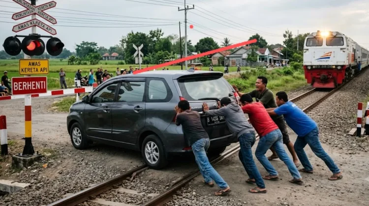 Benarkah Rel Kereta Bikin Motor Mogok? Ini Penjelasan Ahli